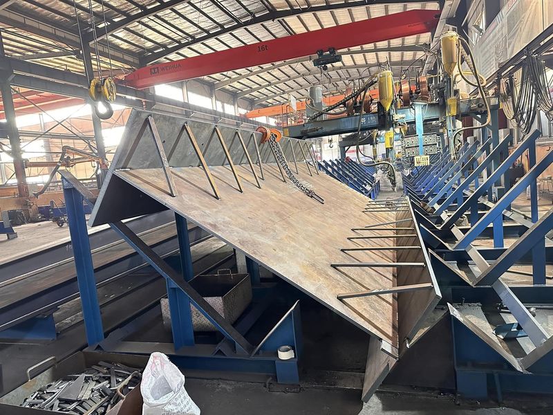 Qingdao KXD Steel Structure Co., Ltd linia produkcyjna producenta
