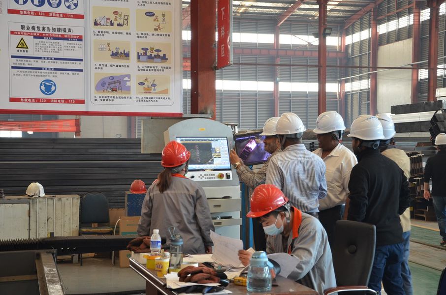 Qingdao KXD Steel Structure Co., Ltd linia produkcyjna producenta
