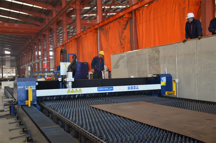 Qingdao KXD Steel Structure Co., Ltd linia produkcyjna producenta