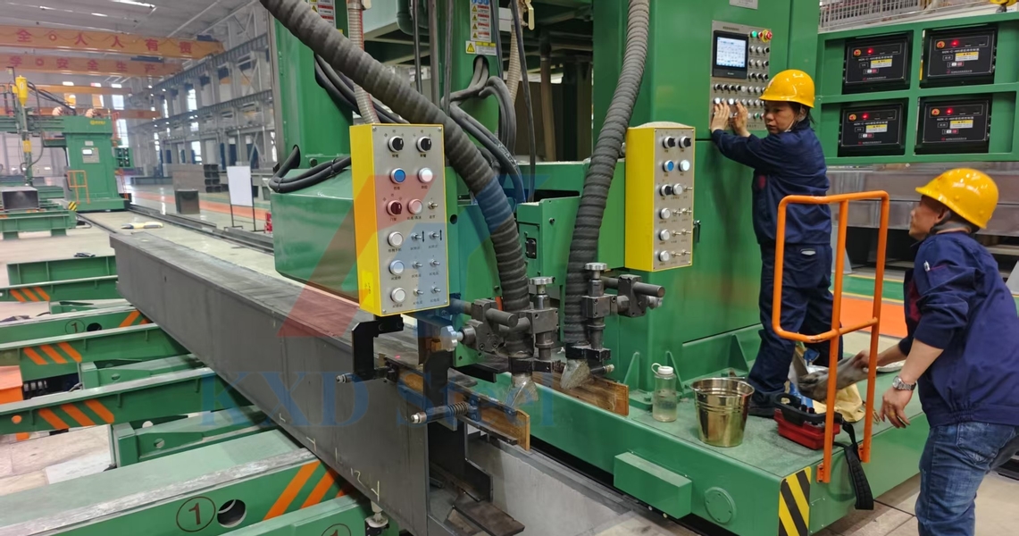Qingdao KXD Steel Structure Co., Ltd linia produkcyjna producenta