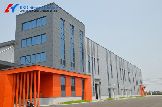 Z galwanizowanej stalowej ramy prefabrykowane magazyny
