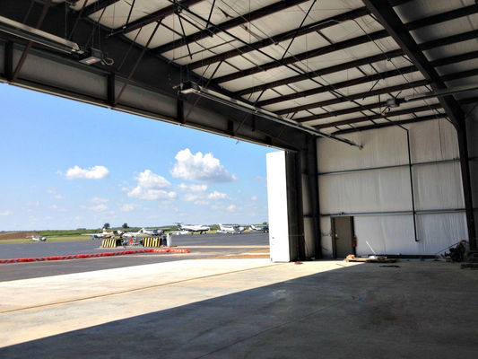 Komercyjne konstrukcje stalowe Hangar Budynek Hangary prefabrykowane dla statków powietrznych