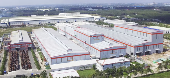Wielofunkcyjne budynki stalowe nowoczesne budynki pre-inżynieryjne nowoczesne budynki metalowe