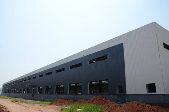 Metalowe przemysłowe konstrukcje stalowe Ramowane budynki rolnicze Budowa Składnia magazynowa