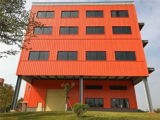 Prefabrykowane wielopoziomowe konstrukcje stalowe warsztaty budowlane