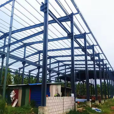 Szybka instalacja S355 Wielopiętrowy Prefabrykowany Plan budynku magazynu ze stali lekkiej