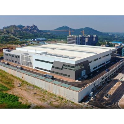Steel Fabricated Structural Frame Prefab Industrial Warehouse Workshop Biura