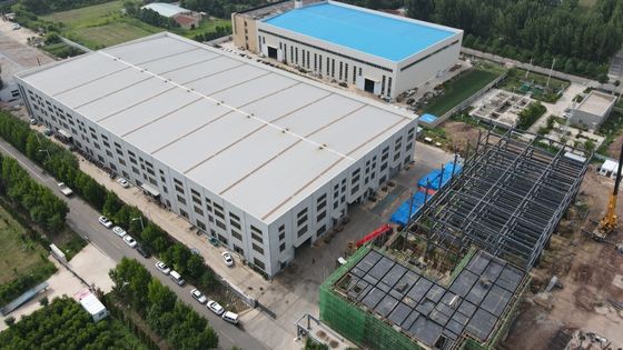 Kosztowo efektywne zaprojektowane prefabrykowane stalowe konstrukcje szybkie montaż hangar magazynu metalowego