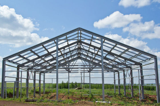 Struktura stalowa przemysłowa Prefabrykowane magazyny metalowe Sklepy magazynowe