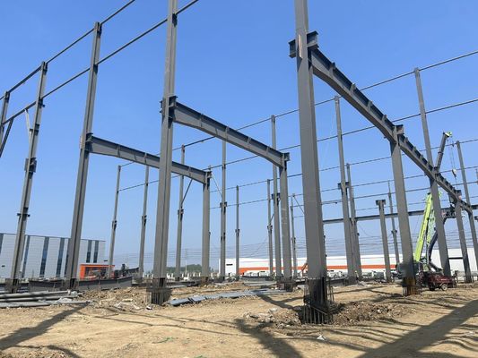 Odporne na ogień budynki fabryczne stalowe Konstrukcje metalowe klasy przemysłowej