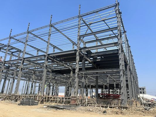 Blacha falista stalowa prefabrykowany metalowy magazyn powłoka antykorozyjna darmowy projekt