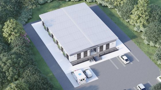 Galwanizowane metalowe osłony prefabrykowane konstrukcje ze stali lekkiej do budynku szpitala mieszkalnego w szkole