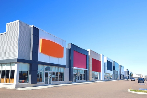 Wielopiętrowa konstrukcja stalowa Centrum handlowe Supermarket Sklep prefabrykowany Budowla metalowa
