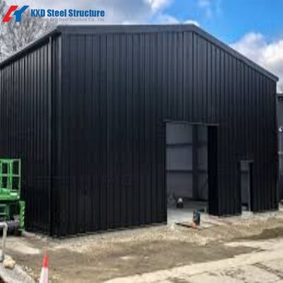 Szybka instalacja S355 Wielopiętrowy Prefabrykowany Plan budynku magazynu ze stali lekkiej