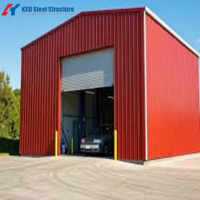 Metalowa struktura Prefabrykowany budynek Stalowa struktura Wysokiego wieżyca z projektowaniem modelu 3D