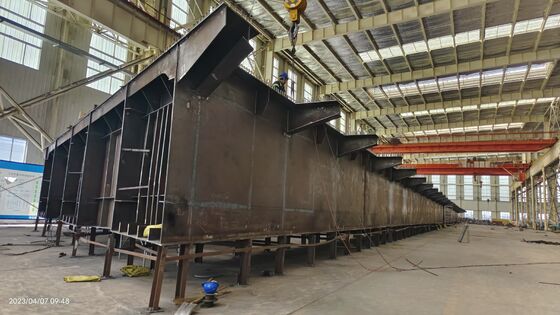 Wytrzymały spawany stalowy most belkowy dla budowy dróg i kolei - Standard AASHTO