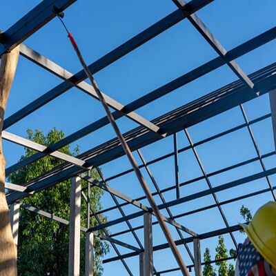 Rośliny konstrukcyjne stalowe o dużym rozpięciu, odporne na korozję, przyjazne dla środowiska, do użytku przemysłowego