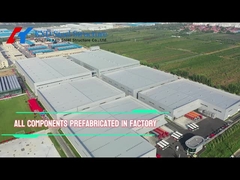 Portal ramy stalowej konstrukcji budynku magazyn pre-engineered metalu budynków handlowych