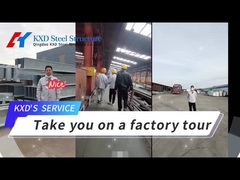 Nowoczesne budynki mieszkalne o stalowej ramie Prefabrykowane centrum handlowe Budynki magazynowe metalowe