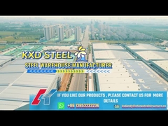 Przemysłowe budynki stalowe o wysokim poziomie budowy budownictwo antyziemiczne prefabrykowane budynki magazynowe