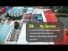 ASTM Prefabrykowane budynki stalowe przemysłowe Warsztaty magazyny konstrukcyjne metalowe